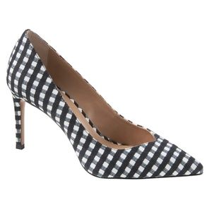 Banana Republic Madison 12 Hour Gingham Pumps